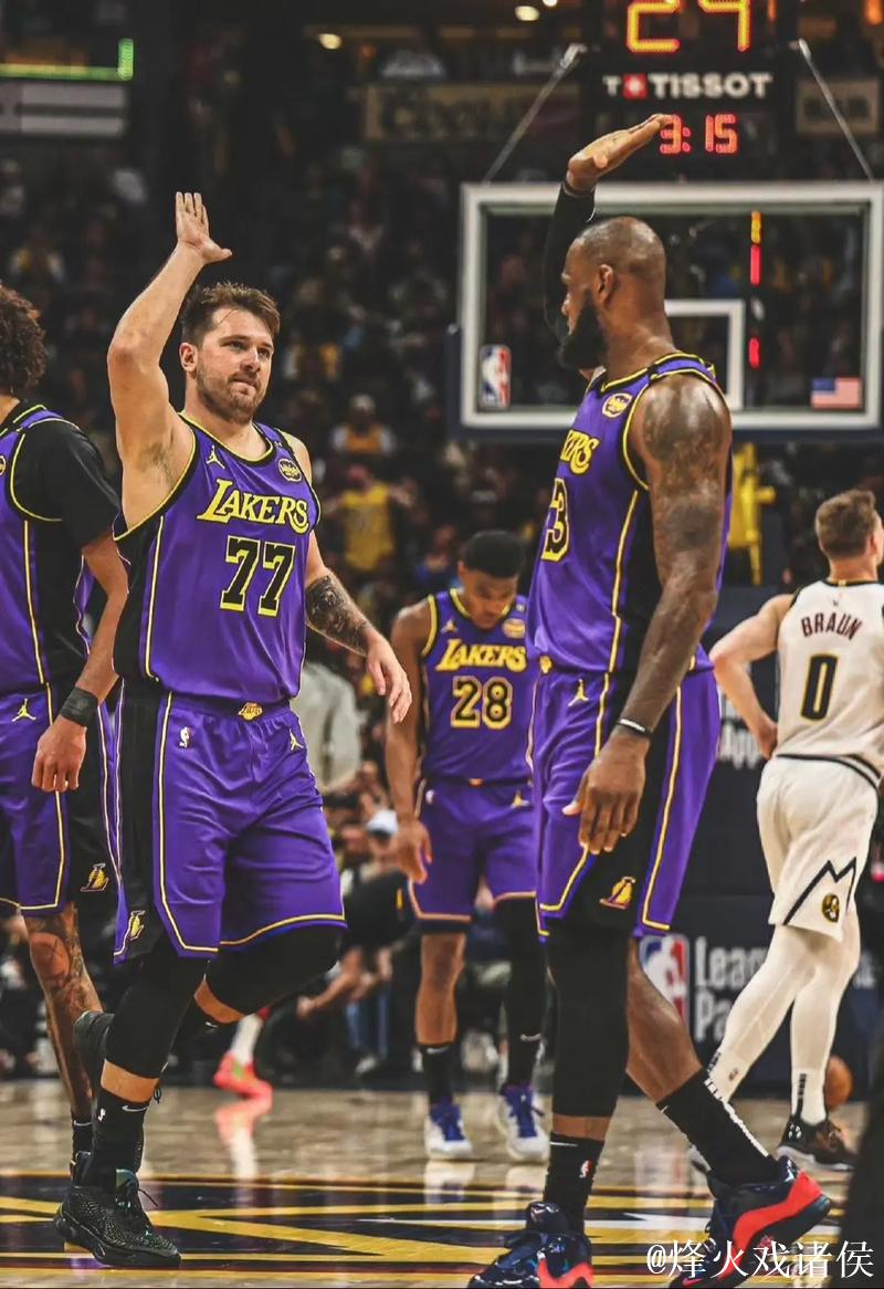 湖人115-107逆转掘金 东契奇38+13+10詹姆斯准三双 湖人115-107逆转掘金 东契奇38+13+10詹姆斯准三双